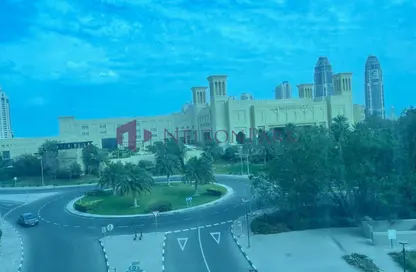 Apartment - 2 Bedrooms - 4 Bathrooms for rent in Zig Zag Tower B - Zig Zag Towers - West Bay - Doha