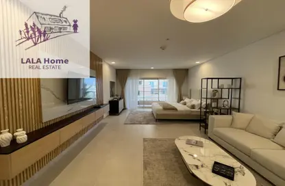 Apartment - Studio - 1 Bathroom for rent in Viva East - Viva Bahriyah - The Pearl Island - Doha