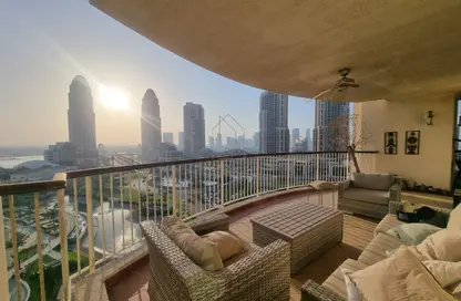 Apartment - 3 Bedrooms - 4 Bathrooms for rent in East Porto Drive - Porto Arabia - The Pearl Island - Doha