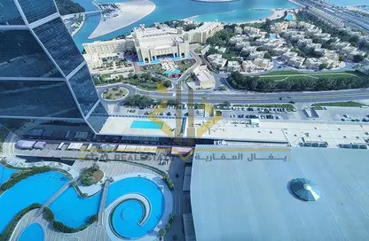 شقة - 2 غرف نوم - 3 حمامات للايجار في برج زجزاج  ب - أبراج زجزاج - الخليج الغربي - الدوحة