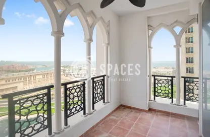 Apartment - 1 Bedroom - 2 Bathrooms for rent in Viva West - Viva Bahriyah - The Pearl Island - Doha