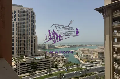 Apartment - 3 Bedrooms - 5 Bathrooms for rent in East Porto Drive - Porto Arabia - The Pearl Island - Doha