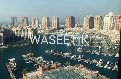شقة - غرفة نوم - 1 حمام للايجار في البلاج الجنوبي - البلاج - جزيرة اللؤلؤة - الدوحة