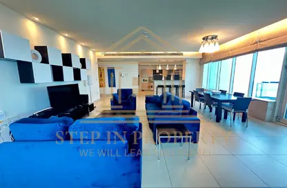Apartment - 3 Bedrooms - 5 Bathrooms for rent in West Bay Tower - West Bay - West Bay - Doha