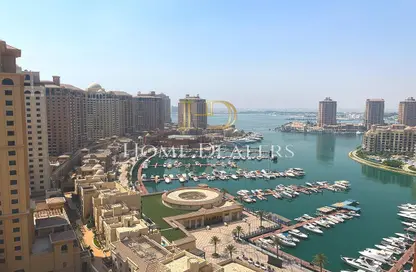 Water View image for: Apartment - 1 Bedroom - 2 Bathrooms for rent in West Porto Drive - Porto Arabia - The Pearl Island - Doha, Image 1