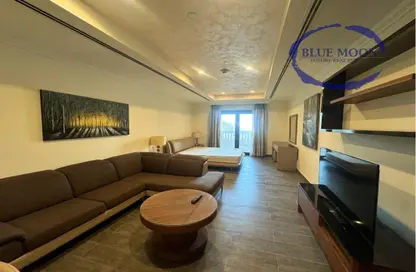 Apartment - Studio - 1 Bathroom for rent in West Porto Drive - Porto Arabia - The Pearl Island - Doha
