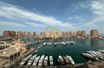 Apartment - 1 Bedroom - 2 Bathrooms for rent in West Porto Drive - Porto Arabia - The Pearl Island - Doha