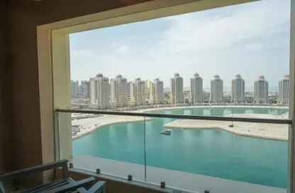 Apartment - 1 Bedroom - 2 Bathrooms for rent in Viva Bahriyah - The Pearl Island - Doha
