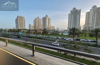 Apartment - 1 Bedroom - 2 Bathrooms for rent in The Pearl Island - Doha