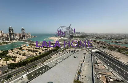 Apartment - 2 Bedrooms - 2 Bathrooms for rent in Zig Zag Tower B - Zig Zag Towers - West Bay - Doha