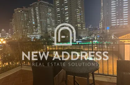 Apartment - 1 Bedroom - 2 Bathrooms for rent in Danat Qatar - Porto Arabia - The Pearl Island - Doha