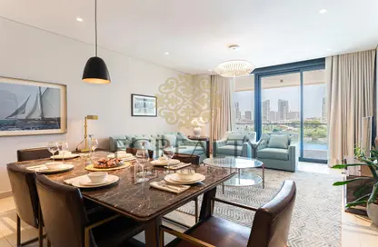 Apartment - 3 Bedrooms - 4 Bathrooms for rent in Marina Residences 195 - Marina District - Lusail
