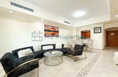 Apartment - 1 Bedroom - 2 Bathrooms for rent in West Porto Drive - Porto Arabia - The Pearl Island - Doha
