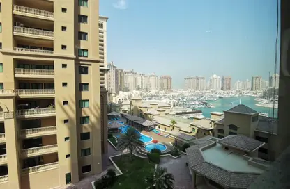 Apartment - 2 Bedrooms - 3 Bathrooms for sale in East Porto Drive - Porto Arabia - The Pearl Island - Doha