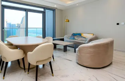 Apartment - 2 Bedrooms - 3 Bathrooms for rent in Lusail Marina Heights - Marina District - Lusail Apartment - 2 Bedrooms - 3 Bathrooms for rent in Lusail Marina Heights - Marina District - Lusail