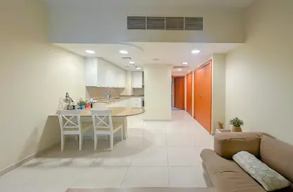 Apartment - Studio - 1 Bathroom for rent in Viva East - Viva Bahriyah - The Pearl Island - Doha