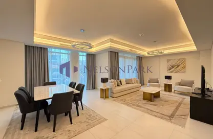 Apartment - 2 Bedrooms - 4 Bathrooms for rent in Crystal Residence - Gewan Island - The Pearl Island - Doha