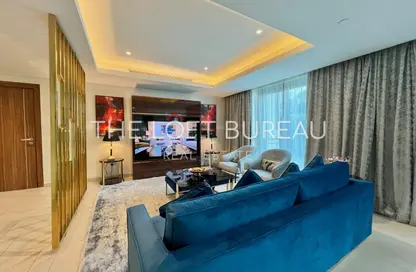 شقة - 2 غرف نوم - 4 حمامات للايجار في ابراج باي - منطقة الأبراج - جزيرة اللؤلؤة - الدوحة