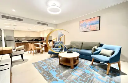 شقة - 1 حمام للايجار في البلاج الجنوبي - البلاج - جزيرة اللؤلؤة - الدوحة