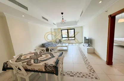 Apartment - 1 Bedroom - 2 Bathrooms for rent in East Porto Drive - Porto Arabia - The Pearl Island - Doha
