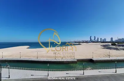 Apartment - 2 Bedrooms - 3 Bathrooms for rent in Lusail Marina Heights - Marina District - Lusail