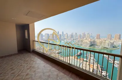 Apartment - 2 Bedrooms - 3 Bathrooms for sale in East Porto Drive - Porto Arabia - The Pearl Island - Doha