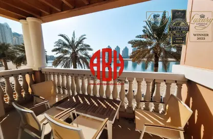 شقة - غرفة نوم - 2 حمامات للايجار في فيفا غرب - فيفا بحرية - جزيرة اللؤلؤة - الدوحة