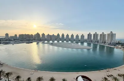 Apartment - 1 Bedroom - 2 Bathrooms for rent in Viva West - Viva Bahriyah - The Pearl Island - Doha