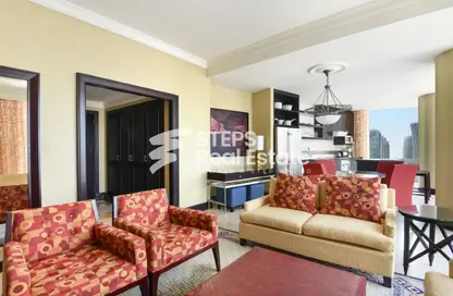 Apartment - 1 Bedroom - 2 Bathrooms for rent in City Center Towers - West Bay - Doha Apartment - 1 Bedroom - 2 Bathrooms for rent in City Center Towers - West Bay - Doha