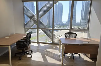 Office Space - Studio - 2 Bathrooms for rent in Tower 4 - The Gate Mall - West Bay - Doha