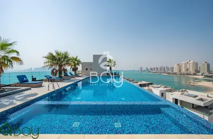 شقة - غرفة نوم - 2 حمامات للايجار في فيفا غرب - فيفا بحرية - جزيرة اللؤلؤة - الدوحة