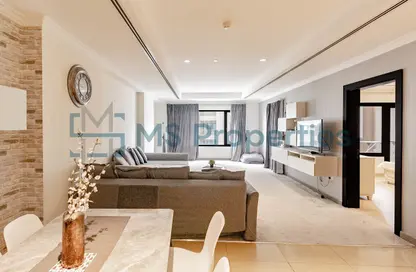 Apartment - 1 Bedroom - 2 Bathrooms for rent in East Porto Drive - Porto Arabia - The Pearl Island - Doha