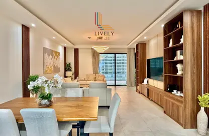 شقة - غرفة نوم - 1 حمام للايجار في مرتفعات مارينا لوسيل - منطقة المارينا - الوسيل