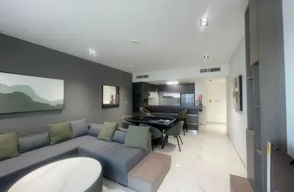 Apartment - 2 Bedrooms - 3 Bathrooms for rent in Lusail Marina Heights - Marina District - Lusail