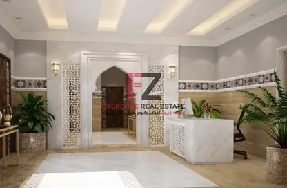 صورة لـ استقبال / بهو شقة - غرفة نوم - 1 حمام للايجار في حدائق فلورستا - جزيرة اللؤلؤة - الدوحة ، صورة رقم 1