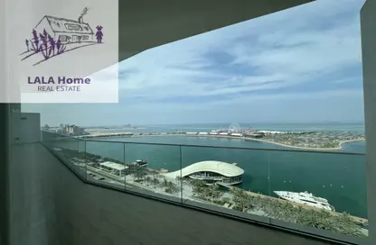 Penthouse - 3 Bedrooms - 5 Bathrooms for rent in Lusail Residence - Marina District - Lusail