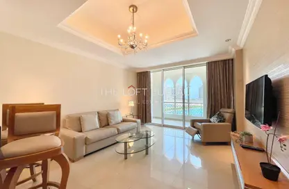 Apartment - 1 Bedroom - 1 Bathroom for rent in Viva West - Viva Bahriyah - The Pearl Island - Doha