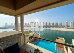 Apartment - 1 bedroom - 2 bathrooms for sale in Al Mutahidah Tower - Viva Bahriyah - The Pearl - Doha