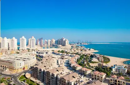 Apartment - 1 Bedroom - 2 Bathrooms for rent in East Porto Drive - Porto Arabia - The Pearl Island - Doha