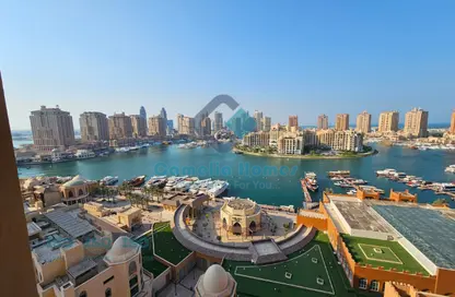 Apartment - Studio - 1 Bathroom for rent in West Porto Drive - Porto Arabia - The Pearl Island - Doha