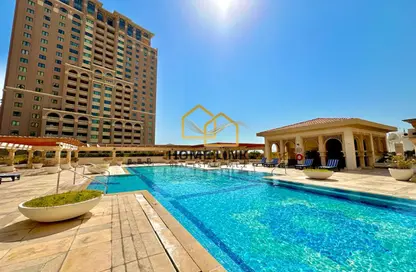 Apartment - 1 Bedroom - 2 Bathrooms for rent in East Porto Drive - Porto Arabia - The Pearl Island - Doha