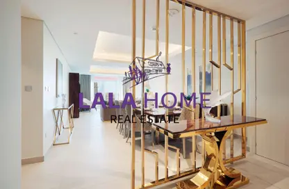 Duplex - 2 Bedrooms - 4 Bathrooms for rent in Abraj Bay - Abraj Quartiers - The Pearl Island - Doha