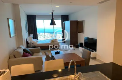 Apartment - Studio - 1 Bathroom for rent in Viva West - Viva Bahriyah - The Pearl Island - Doha