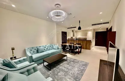 Hotel Apartments - 2 Bedrooms - 2 Bathrooms for rent in Marina Tower 02 - Marina District - Lusail