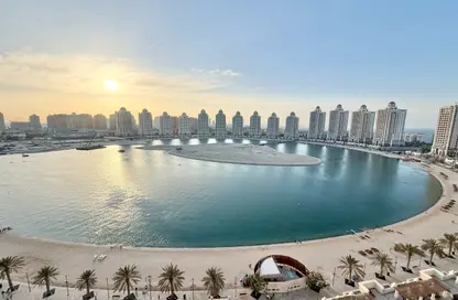 Apartment - 1 Bedroom - 2 Bathrooms for rent in Viva West - Viva Bahriyah - The Pearl Island - Doha