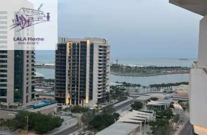 شقة - غرفة نوم - 2 حمامات للايجار في لوسيل ريسيدينس - منطقة المارينا - الوسيل