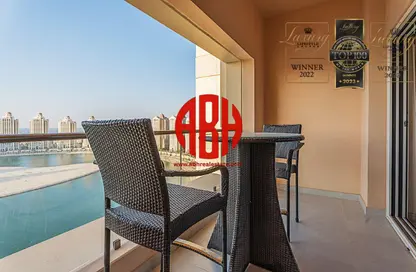 Apartment - 1 Bedroom - 2 Bathrooms for rent in Viva West - Viva Bahriyah - The Pearl Island - Doha