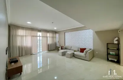 Living Room image for: Apartment - 1 Bedroom - 2 Bathrooms for rent in Lusail City - Lusail, Image 1