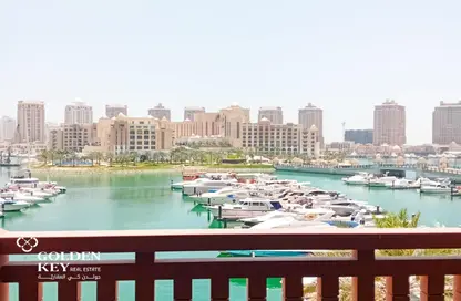 تاون هاوس - غرفة نوم - 2 حمامات للايجار في طريق بورتو الشرقي - بورتو أرابيا - جزيرة اللؤلؤة - الدوحة
