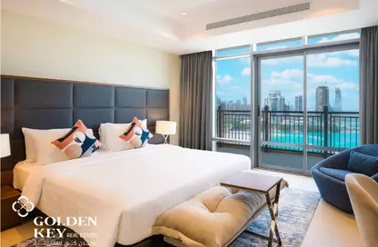 Apartment - 2 Bedrooms - 3 Bathrooms for rent in Tower 1 - Abraj Quartiers - The Pearl Island - Doha